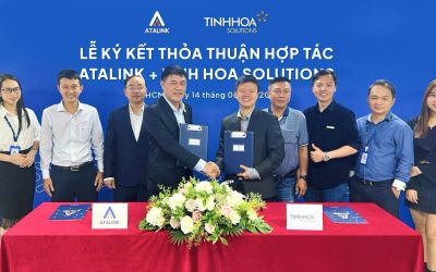 Hoạt động với đối tác 3 Thỏa thuận hợp tác giữa Tinh Hoa Solutions và Atalink